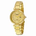 Seiko Solar Champagne Dial Gold-tone Ladies Watch SUT176