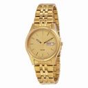 Seiko Solar Champagne Dial Men's Watch SNE036