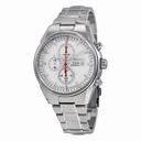 Seiko Solar Chronograph White Dial Titanium Men's Watch SSC363