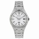 Seiko Solar Quartz Stainless Steel Men's Watch SNE213