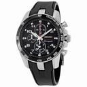 Seiko Sportura Chronograph Black Dial Men's Watch SNAE87