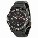 Seiko Superior Automatic Black Dial Black Steel Men's Watch SRP447