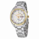 Seiko Tactically Kinetic Silver Dial Stainless Steel Men's Watch