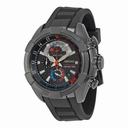 Seiko Velatura Yachting Timer Black Dial Black Rubber Men's Watch SPC149