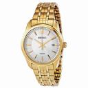 Seiko White Dial Gold-tone Men's Watch SGEG12