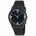 Swatch Four Numbers Black Dial Ladies Quartz Watch GB292