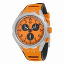 Swatch Irony Caccia Orange Dial Orange Silicone Men's Watch YYS4010