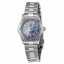 Tag Heuer 2000 Aquaracer Blue Mother-of-Pearl Ladies Watch WAF1417.BA0812