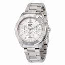 Tag Heuer Aquaracer Automatic Chronograph Silver Dial Stainless Steel Men's Watch CAY211Y.BA0926