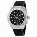 Tag Heuer Aquaracer Black Dial Chronograph Rubber Strap Men's Watch CAY1110.FT6041