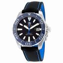 Tag Heuer Aquaracer Black Dial Textile Strap Automatic Men's Watch WAY211B.FC6363