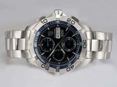 TAG Heuer Aquaracer CAF2010.BA0815 Silver Stainless Steel Strap Mens Watch