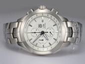 TAG Heuer Aquaracer CAF2010.BA0815 White Dial 42mm Silver Stainless Steel Strap Watch