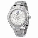 Tag Heuer Aquaracer Chronograph Silver Dial Stainless Steel Men's Watch CAY1111.BA0927