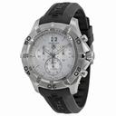 Tag Heuer Aquaracer Silver Guilloche Dial Chronograph Men's Watch CAF101F.FT8011