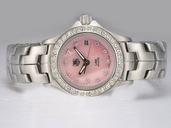 TAG Heuer Aquaracer WJF1415.BA0589 Quartz Pink Dial 33mm Watch