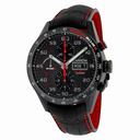 Tag Heuer Calibre 16 Black Dial Chronograph Titanium Automatic Men's Watch CV2A82.FC6237