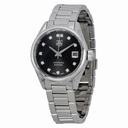 Tag Heuer Carrera Automatic Black Dial Stainless Steel Ladies Watch WAR2413BA0770