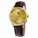 Tag Heuer Carrera Automatic Champange Dial 18kt Gold Men's Watch WAR215A.FC6181