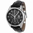 Tag Heuer Carrera Automatic Chronograph Black Alligator Leather Men's Watch CAS2110.FC6266