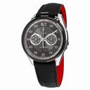 Tag Heuer Carrera Automatic Chronograph Black Dial Black Leather Men's Watch CAR2C12FC6327