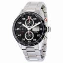 Tag Heuer Carrera Automatic Chronograph Black Dial Stainless Steel Men's Watch CV2A1R.BA0799