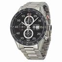 Tag Heuer Carrera Caliber 1887 Black Dial Stainless Steel Automatic Chronograph Men's Watch CAR2A10.BA0799