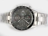 TAG Heuer Carrera CAF2110.BA0809 PVD Case Round Black Dial Watch