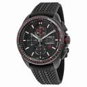 Tag Heuer Carrera Calibre 16 Black Dial Black Rubber Men's Watch CBB2080.FT6042