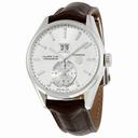 Tag Heuer Carrera Calibre 8 Automatic Silver Dial Brown Leather Men's Watch WAR5011.FC6291