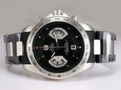 TAG Heuer Carrera CAV511A.FC6225 Black Dial Black Rubber Strap Watch