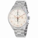 Tag Heuer Carrera Chronograph Automatic Silver Dial Men's Watch CAR2012.BA0796