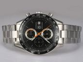 TAG Heuer Carrera CV2010.BA0786 Mens PVD Bezel Stainless Steel Case Watch