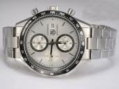 TAG Heuer Carrera CV2011.BA0786 41mm Automatic White Dial Watch