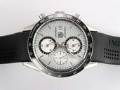 TAG Heuer Carrera CV2011.FC6205 Stainless Steel Case PVD Bezel Mens Watch