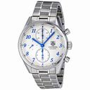 Tag Heuer Carrera Heritage Chronograph Silver Dial Automatic Men's Watch CAS2111.BA0730