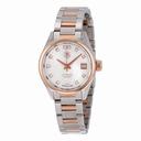 Tag Heuer Carrera Mother of Pearl Diamond Steel and 18K Rose Gold Ladies Watch WAR2452.BD0777