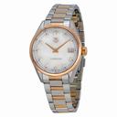 Tag Heuer Carrera Q Precieux White Mother of Pearl Dial Ladies Watch WAR1352BD0774
