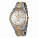 Tag Heuer Carrera Silver Dial 18kt Yellow Gold and Stainless Steel Men's Watch WV215D.BD0788