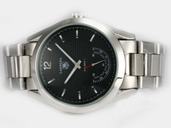 TAG Heuer Carrera WAV511B.BA0900 Automatic Black Dial Stainless Steel Bezel Watch