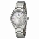 Tag Heuer Carrera White Mother of Pearl Dial Stainless Steel Ladies Watch WAR1314BA0778