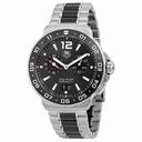 Tag Heuer Formula 1 Anthracite Dial Chronograph Steel and Ceramic Men's Watch WAU111C.BA0869