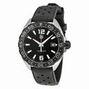 Tag Heuer Formula 1 Black Dial Black Rubber Men's Watch WAZ1110.FT8023