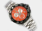 TAG Heuer Formula 1 CAC1112.BA0850 Orange Dial Stainless Steel Case 40mm Watch