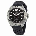 Tag Heuer Formula 1 Calibre 6 Automatic Black Dial Black Rubber Men's Watch WAZ2110FT8023