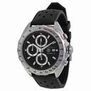 Tag Heuer Formula 1 Chronograph  Automatic Black Dial Black Rubber Men's Watch Caz2010ft8024
