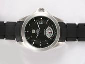 TAG Heuer Formula 1 WAV511A.FC6224 Round Black Rubber Strap Mens Watch