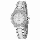 Tag Heuer Formula 1 White Dial Diamonds On Bezel Ladies Watch WAH1218.BA0861