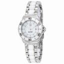 Tag Heuer Formula 1 White Dial Stainless Steel White Ceramic Ladies Watch WAH1315.BA0868