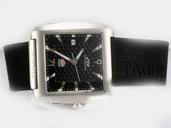 TAG Heuer Golf Watch WAE1111.FT6004 Quartz Rectangle Black Dial Watch